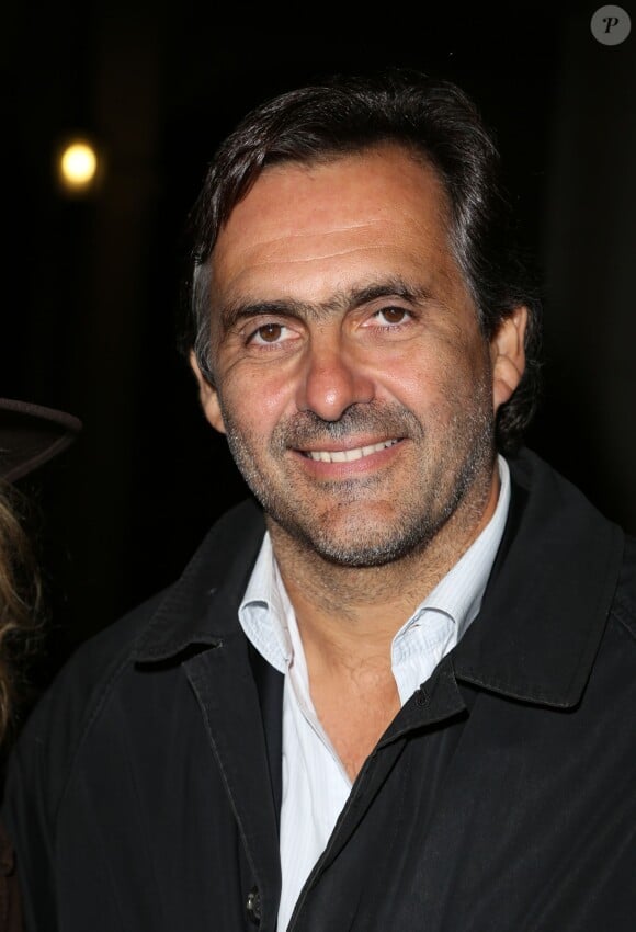 Emmanuel Chain lors de la générale de la pièce Nina au Théâtre Edouard VII à Paris le 16 septembre 2013.