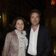 Guillaume De Tonquedec et sa femme Christelle lors de la générale de la pièce Nina au Théâtre Edouard VII à Paris le 16 septembre 2013.