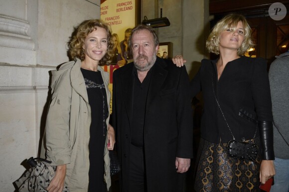 Pascale Arbillot, Jean-Michel Dupuis lors de la générale de la pièce Nina au Théâtre Edouard VII à Paris le 16 septembre 2013.