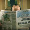 La marionnette de François Hollande découvre les chiffres du chômage, dans l'émission Les Guignols de l'Info.