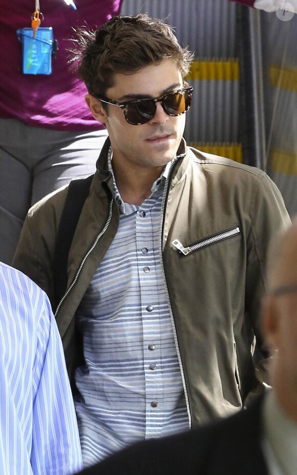 Zac Efron au LAX le 7 septembre 2013.