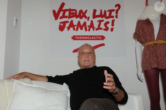 François Berléand lors des 60 ans de Damart à Paris le 17 septembre 2013.