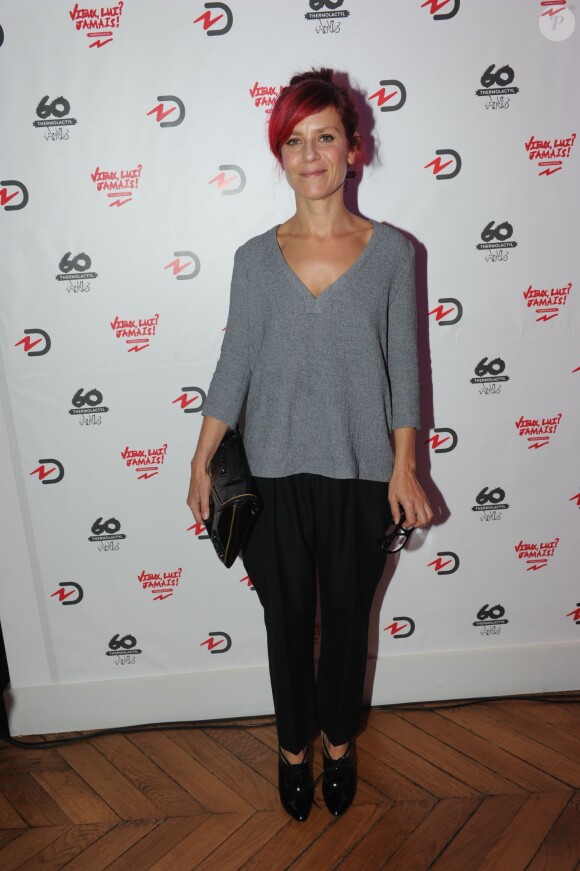 Marina Foïs lors des 60 ans de Damart à Paris le 17 septembre 2013.