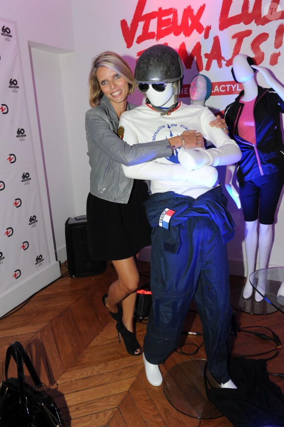 Sylvie Tellier lors des 60 ans de Damart à Paris le 17 septembre 2013.