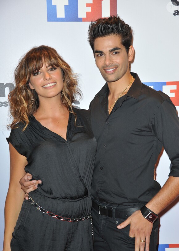 Laetitia Milot et Christophe Licata - Casting de la saison 4 de "Danse avec les stars" à Paris le 10 septembre 2013.