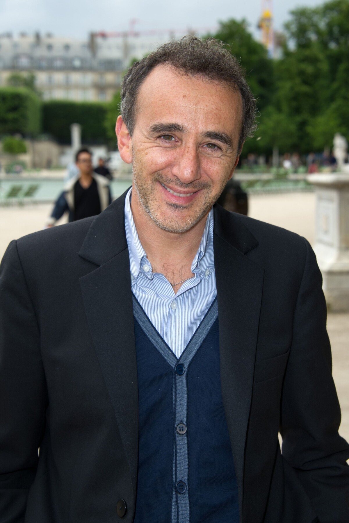 Photo Élie Semoun lors du défilé John Galliano Printemps/Ete 2014