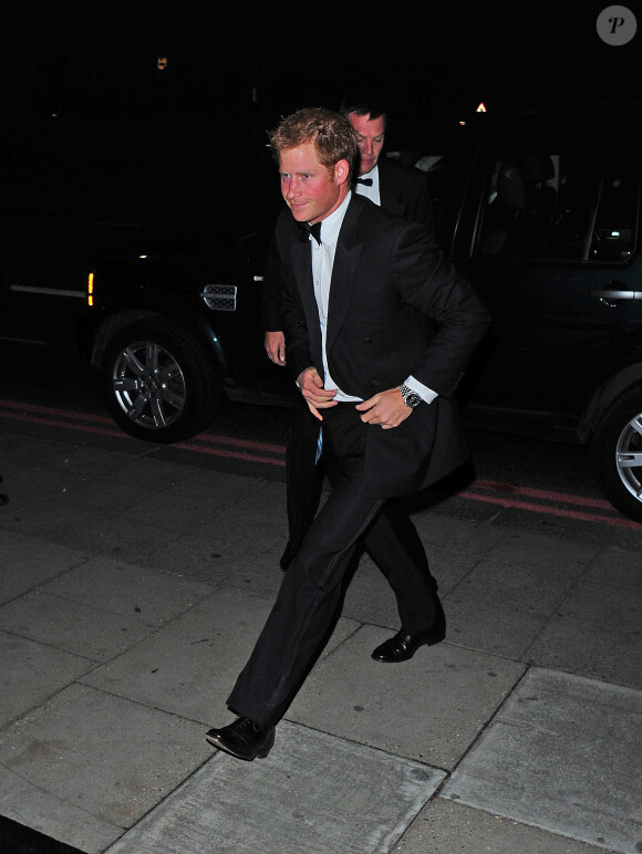 Le prince Harry lors de la soirée de charité Boodles Boxing Ball à l'hôtel Grosvenor House le 21 septembre 2013 à LondresPhoto by XPosure/ABACAPRESS.COM22/09/2013 - London