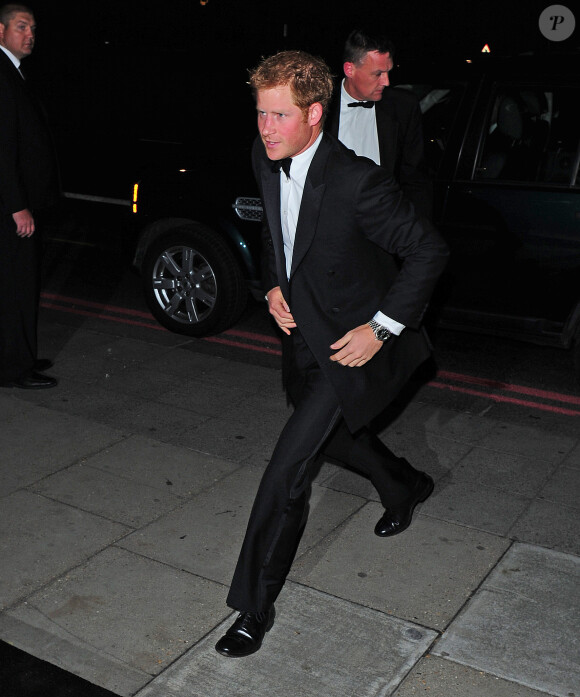 Le prince Harry lors de la soirée de charité Boodles Boxing Ball à l'hôtel Grosvenor House le 21 septembre 2013 à LondresPhoto by XPosure/ABACAPRESS.COM22/09/2013 - London