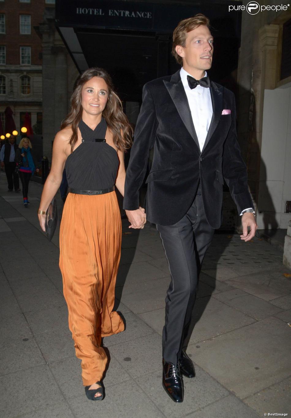 Pippa Middleton et Nico Jackson lors de la soirée de charité Boodles Boxing Ball à l&#039;hôtel Grosvenor House le 21 septembre 2013 à Londres