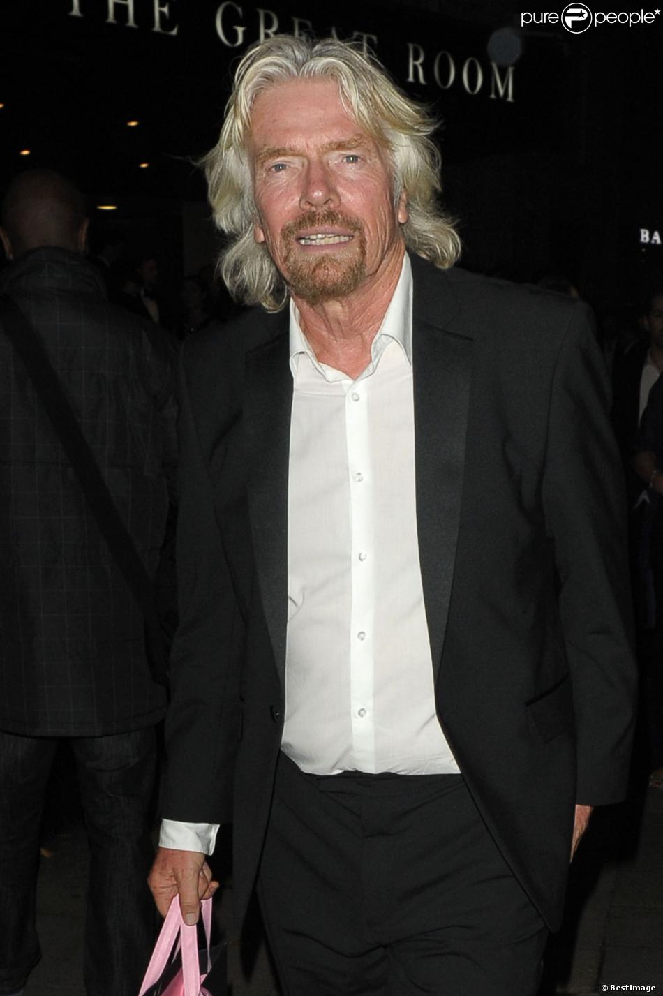 Sir Richard Branson lors de la soirée de charité Boodles Boxing Ball à l&#039;hôtel Grosvenor House le 21 septembre 2013 à Londres