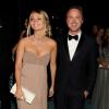 Aaron Paul et son épouse Lauren Parsekian à la soirée HBO organisée après les Emmy Awards au Pacific Design Center à Los Angeles, le 22 septembre 2013.