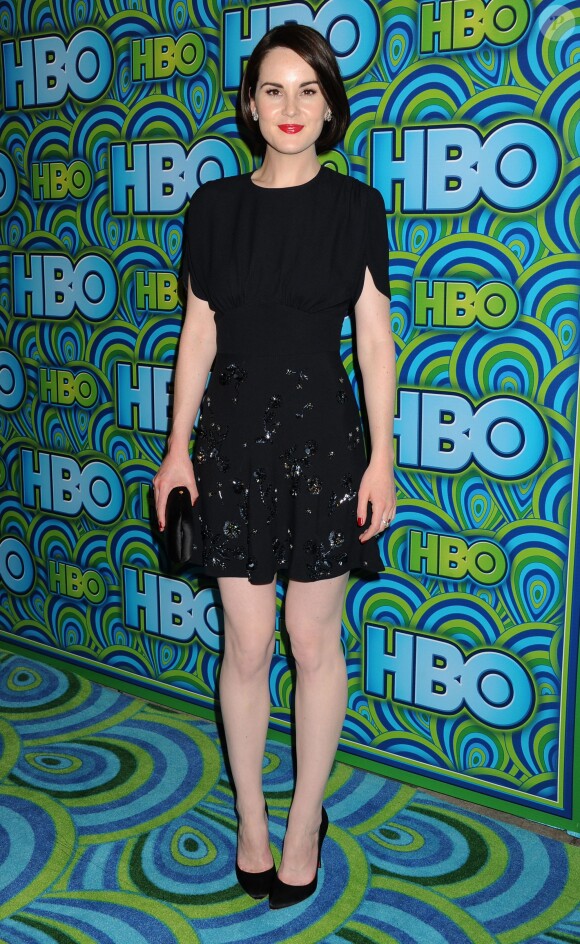 Michelle Dockery à la soirée HBO organisée après les Emmy Awards au Pacific Design Center à Los Angeles, le 22 septembre 2013.
