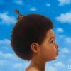 Le portrait de Drake bébé réalisée par l'illustrateur Kadir Nelson sur la jaquette de Nothing Was the Same. Version standard.
