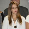 La jolie Pauline Ducruet assiste au défilé Alexis Mabille lors de la Fashion Week parisienne, le 25 septembre 2013