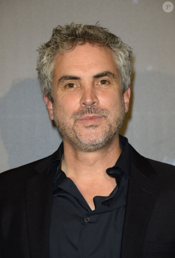 Alfonso Cuaron lors de l'avant-première du film Gravity à Paris le 25 septembre 2013