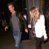 Les jeunes parents Fergie et Josh Duhamel vont dîner au restaurant à Beverly Hills, le 25 septembre 2013.