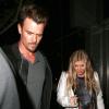 Les jeunes parents Fergie et Josh Duhamel vont dîner au restaurant à Beverly Hills, le 25 septembre 2013.