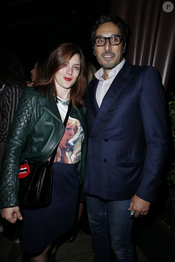 Valérie Donzelli et Vincent Elbaz à la soirée J'aime la MOde le 23 septembre 2013 à Paris.
