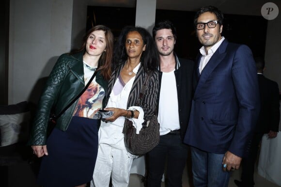 Valérie Donzelli , Karine Silla, Jérémie Elkaïm et Vincent Elbaz à la soirée J'aime la MOde le 23 septembre 2013 à Paris.