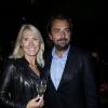 Henri Leconte et sa femme Florentine à la soirée J'aime la MOde le 23 septembre 2013 à Paris.