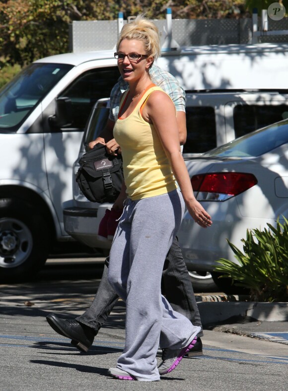 Britney Spears à Studio City le 6 septembre 2013.