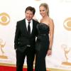 Michael J.Fox et son épouse Tracy Pollan à la 65e cérémonie annuelle des "Emmy Awards" à Los Angeles, le 22 septembre 2013.