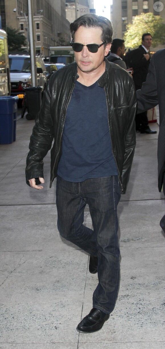 Michael J. Fox à New York, le 25 septembre 2013.