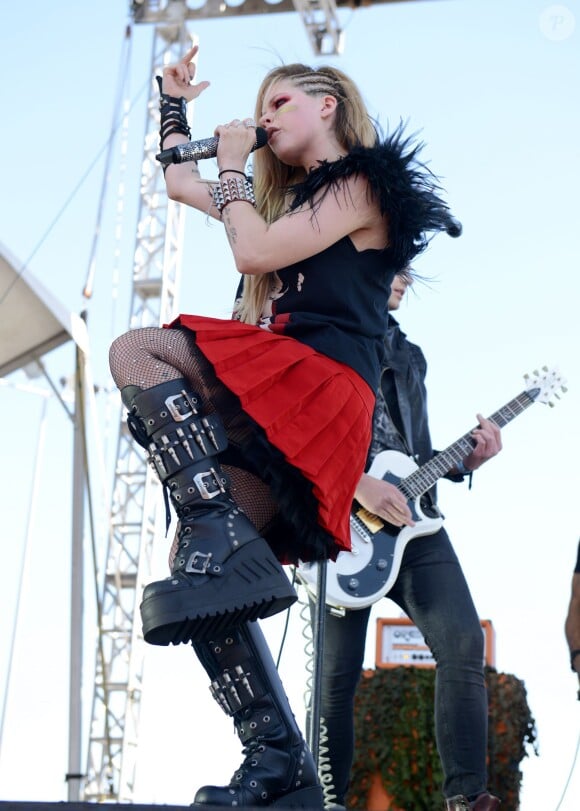 Le style rock et grunge d'Avril Lavigne à copier !