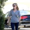 Tendance animale : Reese Witherspoon en slippers léopard