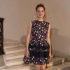 Marion Cotillard bucolique et romantique en petite robe fleurie
