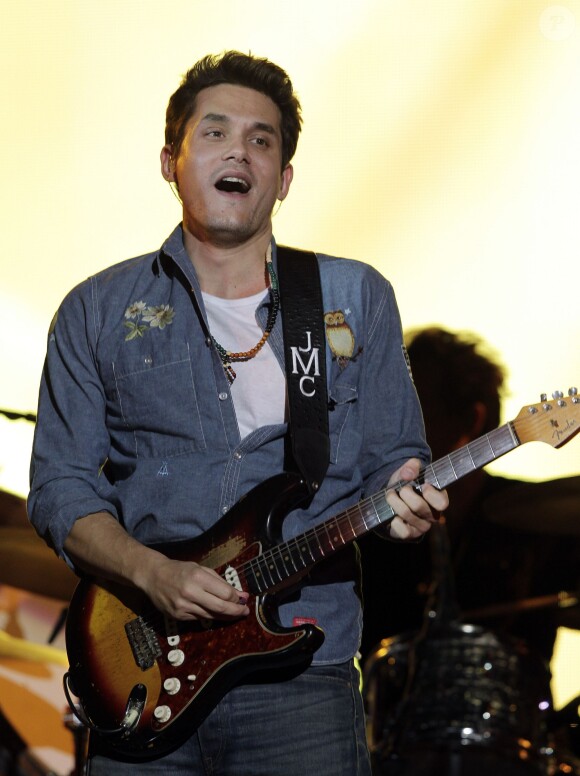 John Mayer lors du Global Citizen Festival à Central Park, New York, le 28 septembre 2013.