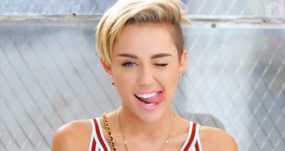 Miley Cyrus dans le clip de "23 "featuring Mike WiLL Made-It, le 24 septembre 2013.