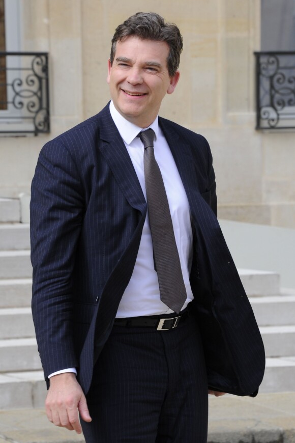 Arnaud Montebourg à l'Elysée le 15 mai 2013.