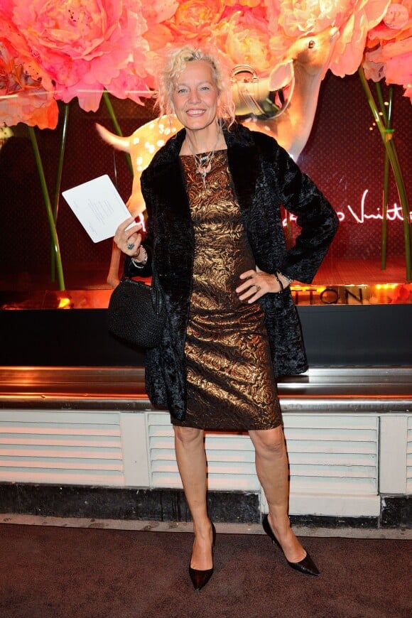 Ellen von Unwerth lors du cocktail organisé par Louis Vuitton afin de présenter le nouveau sac de la maison, le SC Bag. Au Bon Marché, le 1er octobre 2013.