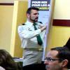 Francisco Benitez, dans les locaux de la Légion étrangère, à Perpignan, le 17 janvier 2013.