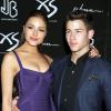 Nick Jonas et Olivia Culpo à la fête d'anniversaire de Nick au "XS Nightclub at Encore Las Vegas", le 15 septembre 2013.