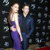 Nick Jonas et Olivia Culpo à la fête d'anniversaire de Nick au "XS Nightclub at Encore Las Vegas", le 15 septembre 2013.