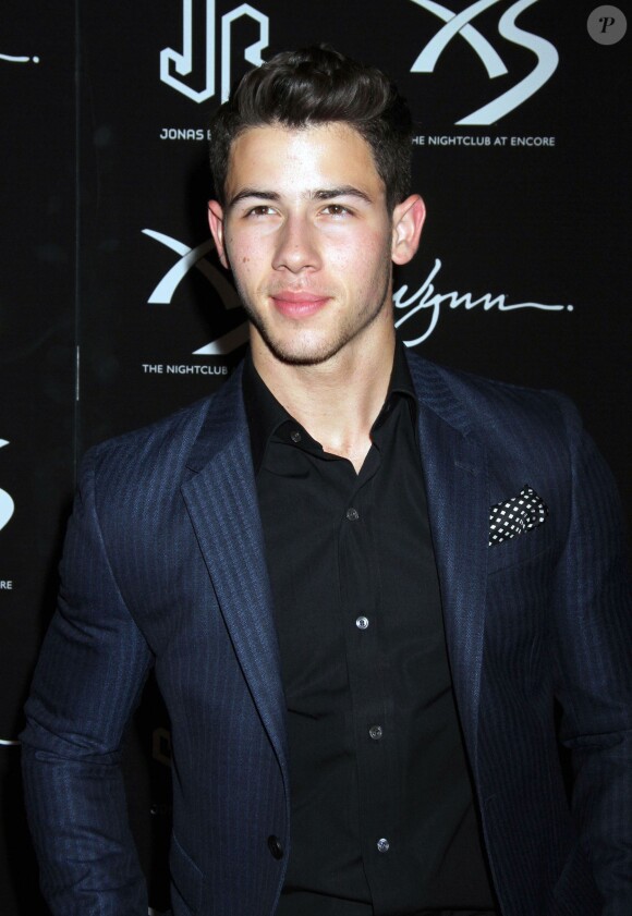 Nick Jonas à sa fête d'anniversaire au "XS Nightclub at Encore Las Vegas", le 15 septembre 2013.