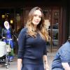 Tamara Ecclestone et son baby bump à la sortie de chez Harrods à Londres, le 2 octobre 2013