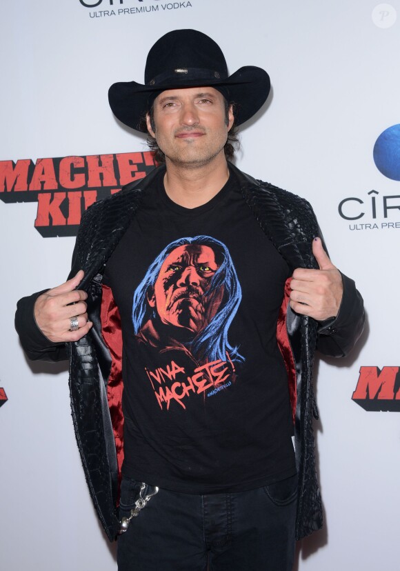 Robert Rodriguez lors de la première de Machete Kills aux Regal Cinemas de Los Angeles, le 2 octobre 2013.