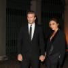 Victoria et David Beckham lors de la soirée Global Fund and British Fashion Council à Londres le 16 septembre 2013