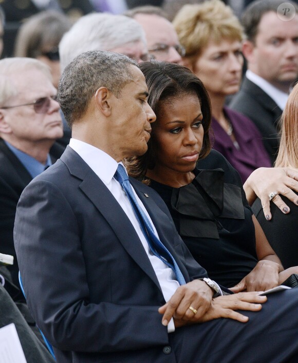Michelle et Barack Obama à Washington, le 22 septembre 2013.