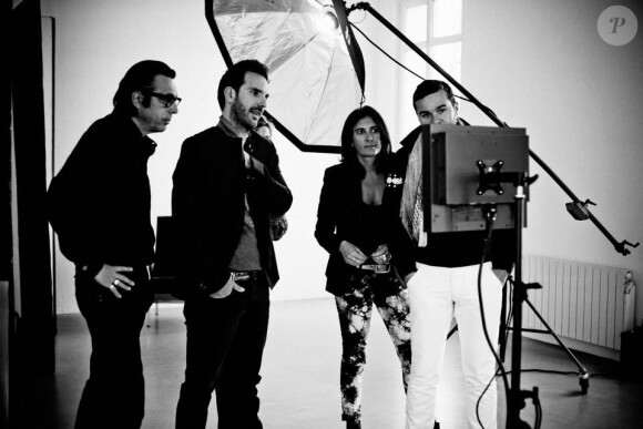 Christophe Michalak, égérie de la collection hiver 2013 d'IKKS MEN, qui fête ses 10 ans.
