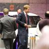 Le prince Harry arrive à son hôtel à Sydney le 4 octobre 2013.