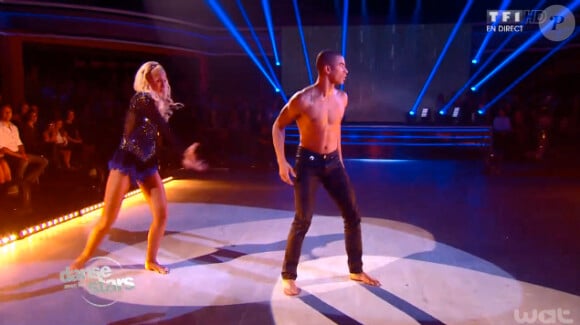 Brahim Zaibat le 5 octobre 2013 dans Danse avec les stars 4.