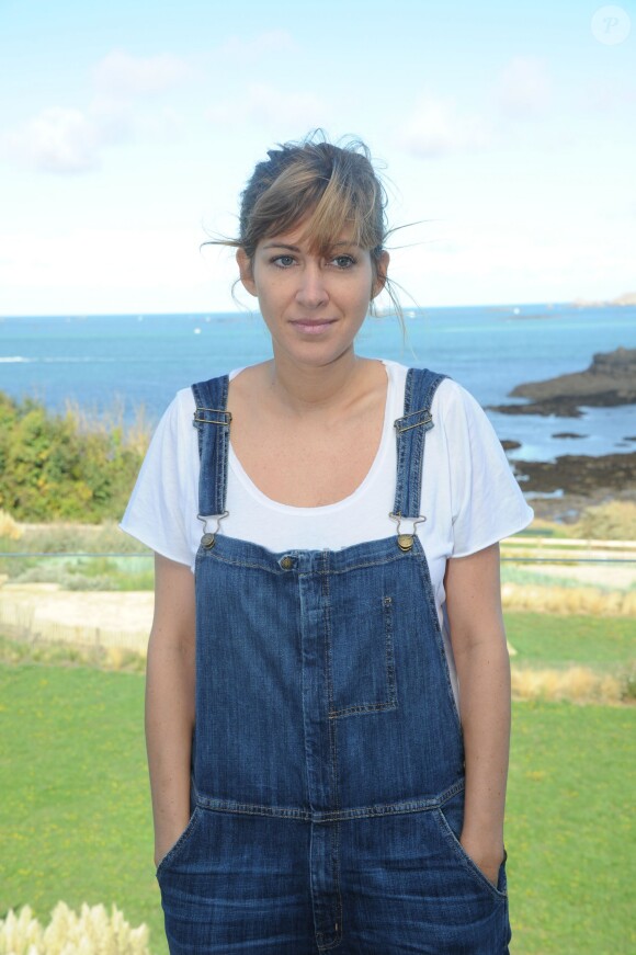 Amanda Sthers lors du photocall du 24e Festival du Film Britannique de Dinard le 5 octobre 2013