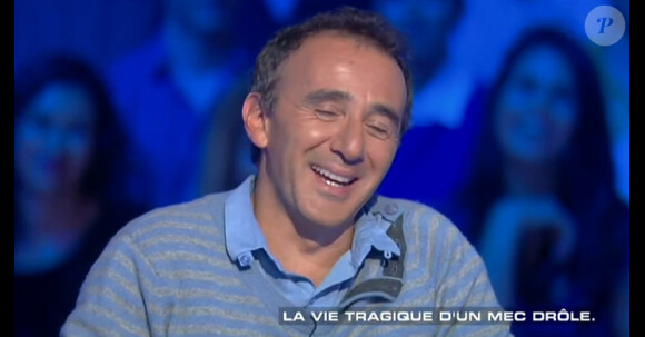 L'humoriste Elie Semoun évoque la relation de son ex-acolyte Dieudonné avec l'argent dans l'émission "Salut les terriens !". Octobre 2013.