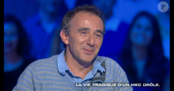 Elie Semoun évoque la relation de son ex-acolyte Dieudonné avec l'argent dans l'émission "Salut les terriens !". Octobre 2013.