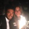Julien et Anaïs ensemble lors d'une soirée après Secret Story 7.