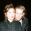 Guillaume et Julie Depardieu à Paris, le 8 novembre 2002.